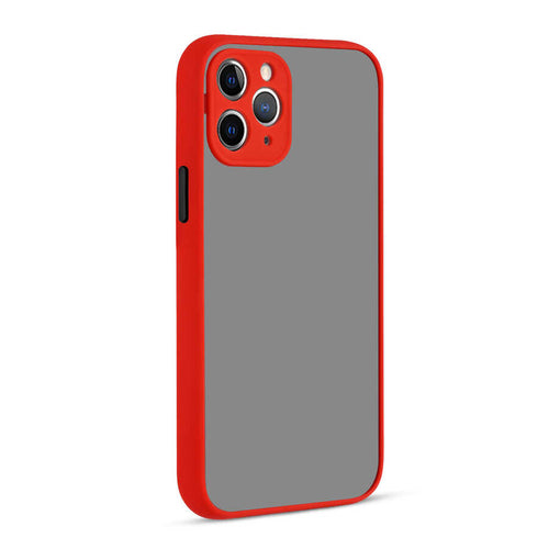 iPhone 12 Pro Kılıf Zore Hux Kılıf - Kırmızı