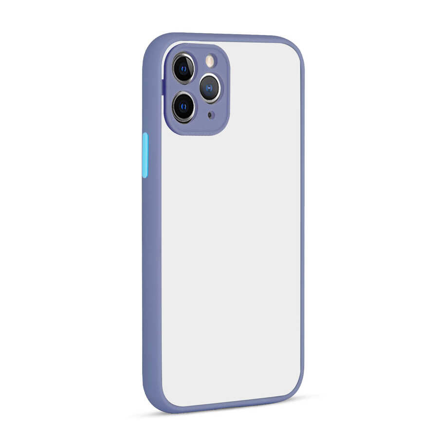 iPhone 12 Pro Kılıf Zore Hux Kılıf - Mor