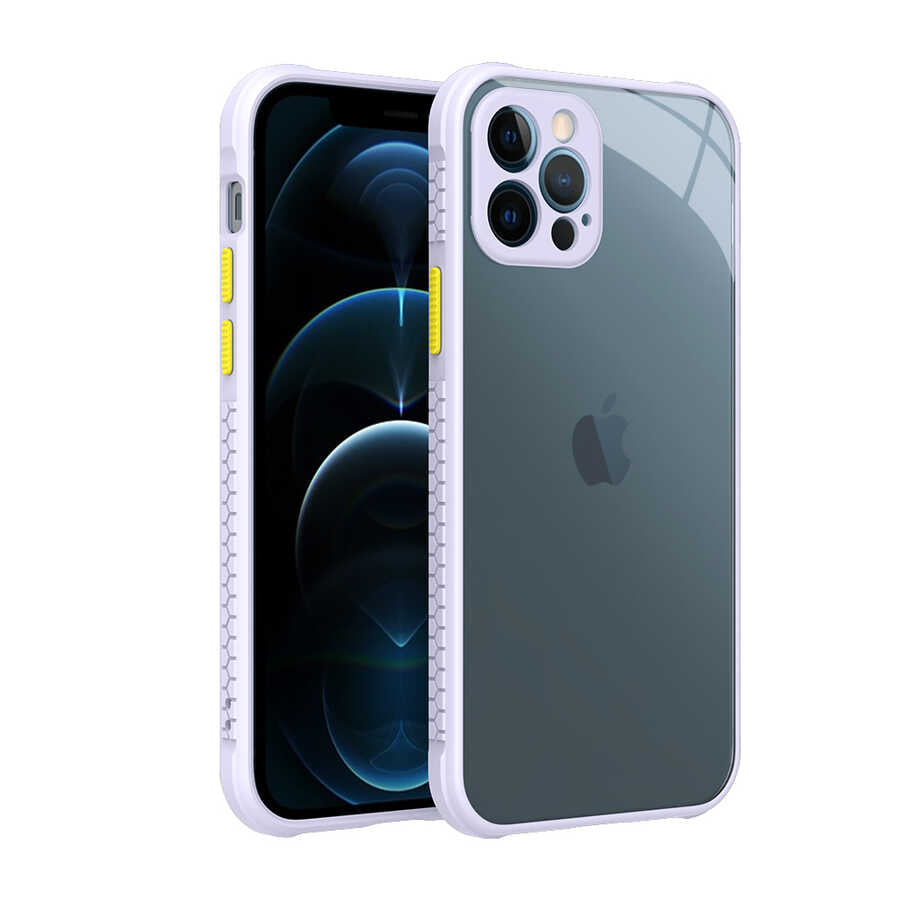 iPhone 12 Pro Kılıf ​​Zore Kaff Kılıf - Mor