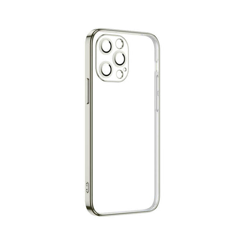 iPhone 12 Pro Kılıf Zore Krep Kılıf - Gümüş