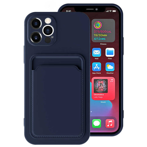 iPhone 12 Pro Kılıf ​​Zore Ofix Kılıf - Lacivert
