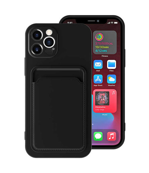 iPhone 12 Pro Kılıf ​​Zore Ofix Kılıf - Siyah