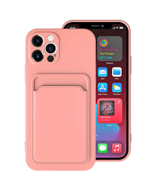 iPhone 12 Pro Kılıf ​​Zore Ofix Kılıf - Pembe