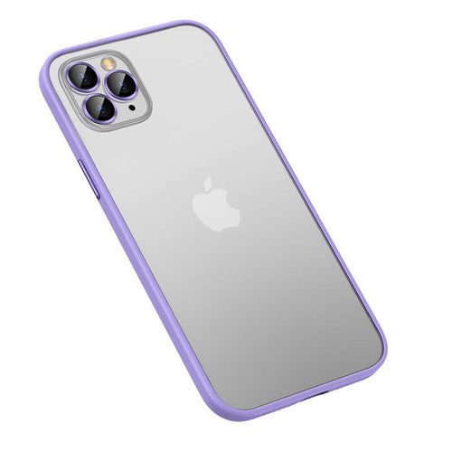 iPhone 12 Pro Kılıf Zore Retro Kılıf - Lila