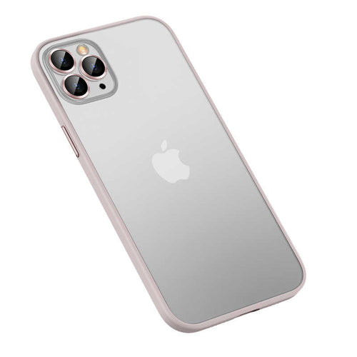 iPhone 12 Pro Kılıf Zore Retro Kılıf - Rose Gold