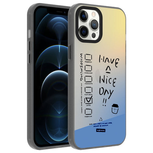 iPhone 12 Pro Max Kılıf Desenli Zore Dragon Sert Kılıf - Have