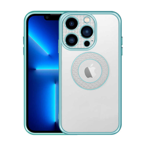 iPhone 12 Pro Max Kılıf Kamera Korumalı Logo Gösteren Zore Esta Kılıf - Yeşil