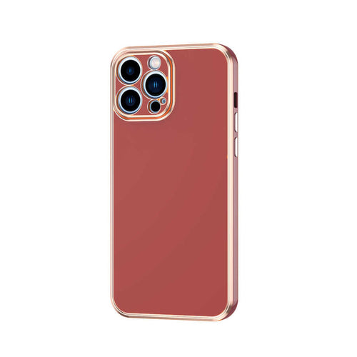 iPhone 12 Pro Max Kılıf Zore Bark Kılıf - Kahverengi