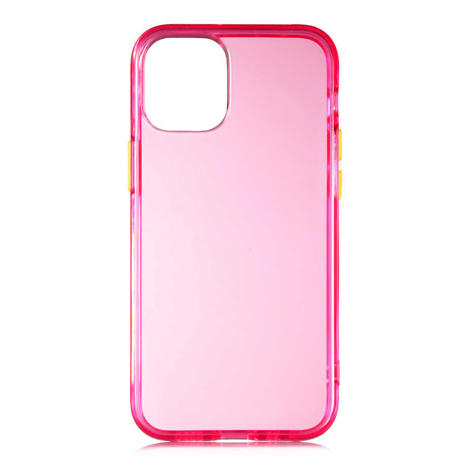 iPhone 12 Pro Max Kılıf Zore Bistro Kılıf - Pembe