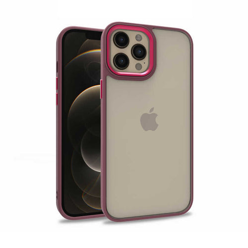 iPhone 12 Pro Max Kılıf Zore Flora Kılıf - Kırmızı