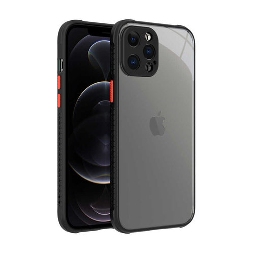 iPhone 12 Pro Max Kılıf ​​Zore Kaff Kılıf - Siyah