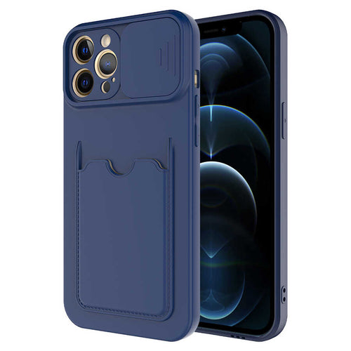 iPhone 12 Pro Max Kılıf ​Zore Kartix Kılıf - Lacivert