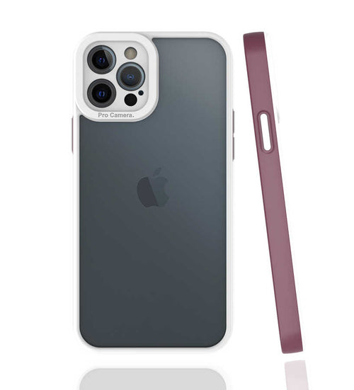 iPhone 12 Pro Max Kılıf Zore Mima Kılıf - Mürdüm