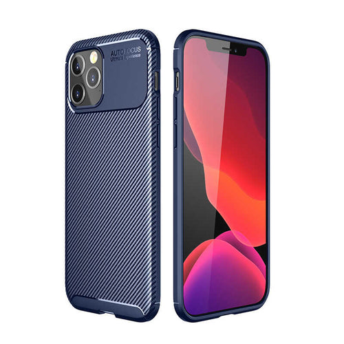 iPhone 12 Pro Max Kılıf Zore Negro Silikon Kılıf - Lacivert