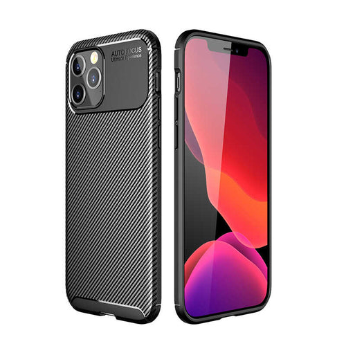 iPhone 12 Pro Max Kılıf Zore Negro Silikon Kılıf - Siyah
