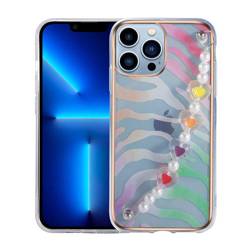 iPhone 12 Pro Max Kılıf Zore Pilla Kılıf - Pembe-Yeşil