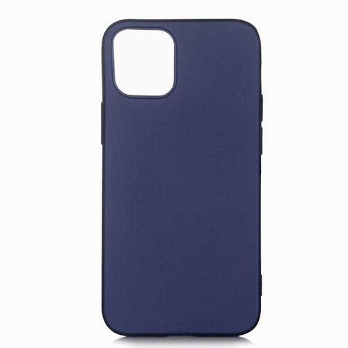 iPhone 12 Pro Max Kılıf Zore Premier Silikon Kılıf - Lacivert
