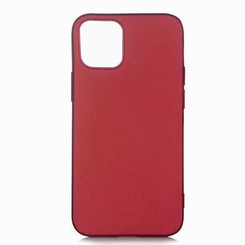 iPhone 12 Pro Max Kılıf Zore Premier Silikon Kılıf - Mürdüm