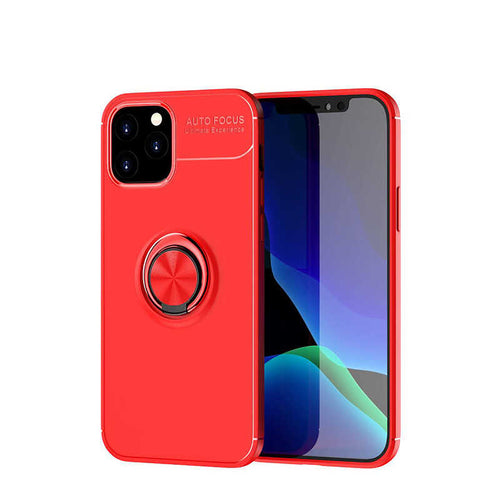 iPhone 12 Pro Max Kılıf Zore Ravel Silikon Kılıf - Kırmızı