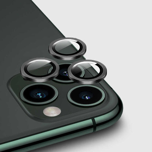 iPhone 12 Pro Max Zore CL-02 Kamera Lens Koruyucu - Gri