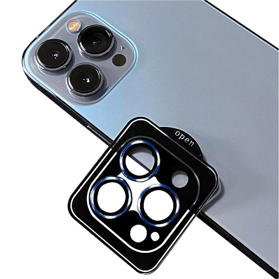 iPhone 12 Pro Max Zore CL-09 Kamera Lens Koruyucu - Lacivert