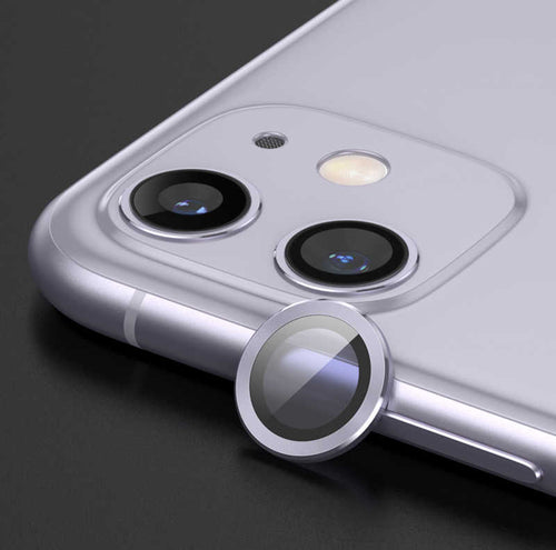 iPhone 12 Pro Zore CL-02 Kamera Lens Koruyucu - Lila