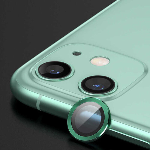 iPhone 12 Zore CL-02 Kamera Lens Koruyucu - Yeşil