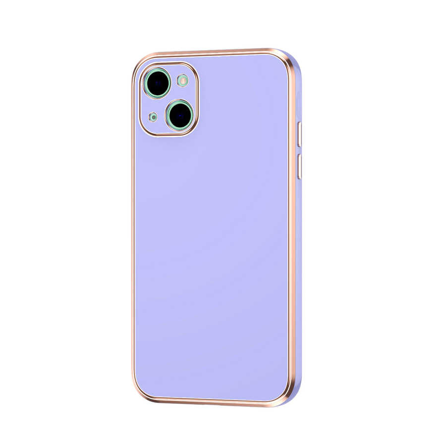 iPhone 13 Kılıf Zore Bark Kılıf - Mor