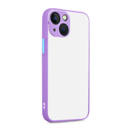 iPhone 13 Kılıf Zore Hux Kılıf - Lila