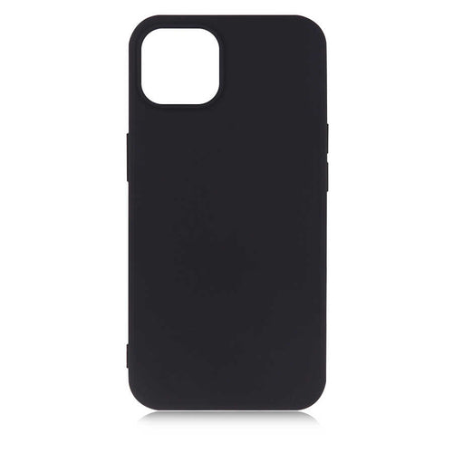 iPhone 13 Kılıf Zore Premier Silikon Kılıf - Siyah
