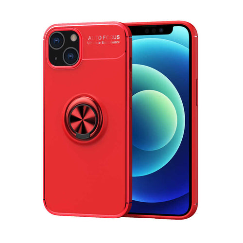 iPhone 13 Mini Kılıf Zore Ravel Silikon Kılıf - Kırmızı