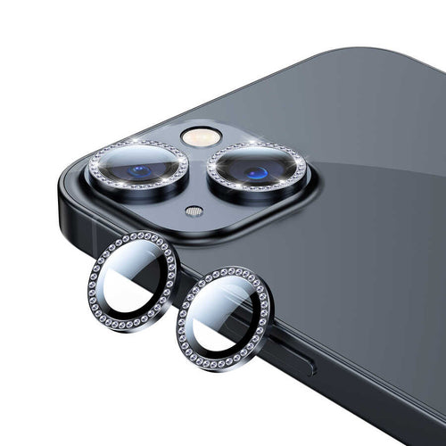 iPhone 13 Mini Zore CL-06 Kamera Lens Koruyucu - Siyah