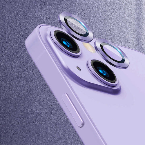 iPhone 13 Mini Zore CL-07 Kamera Lens Koruyucu - Mor