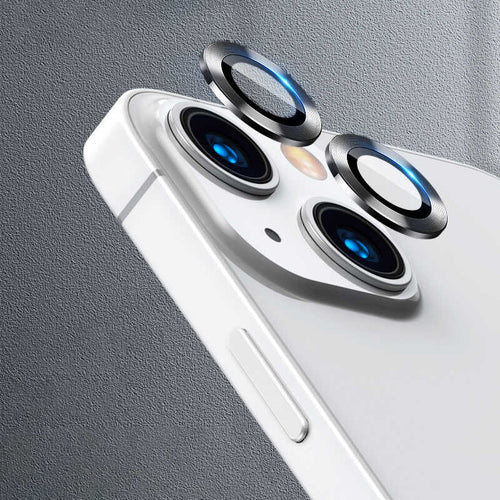 iPhone 13 Mini Zore CL-07 Kamera Lens Koruyucu - Koyu Gri