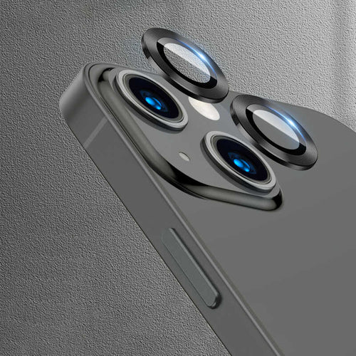 iPhone 13 Mini Zore CL-07 Kamera Lens Koruyucu - Siyah