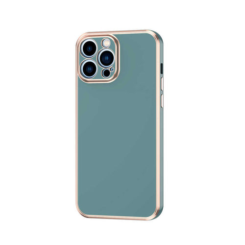 iPhone 13 Pro Kılıf Zore Bark Kılıf - Petrol Yeşil