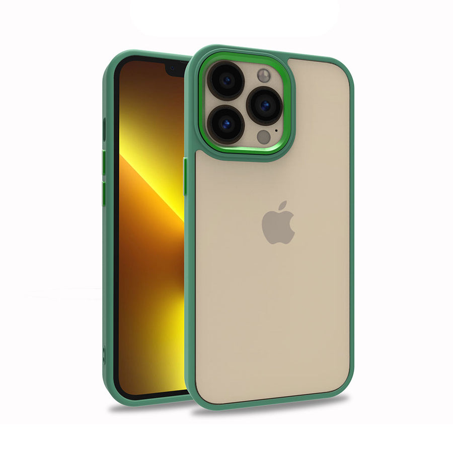 iPhone 13 Pro Kılıf Zore Flora Kılıf - Yeşil