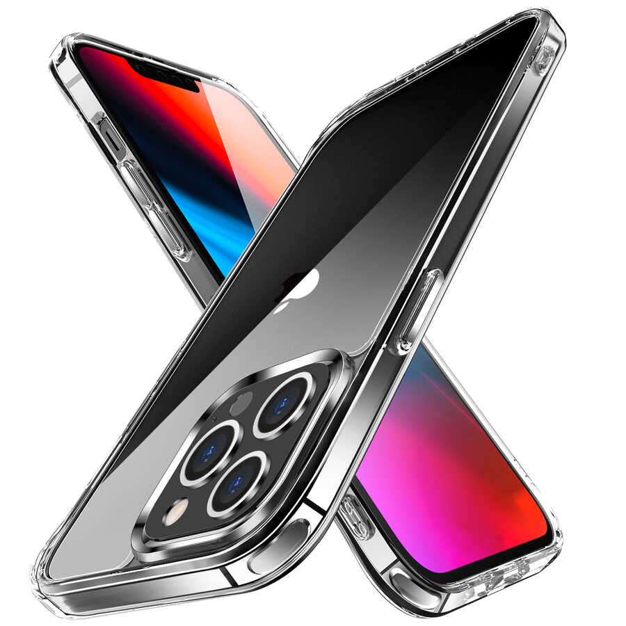 iPhone 13 Pro Kılıf Zore Forst Kılıf - Renksiz