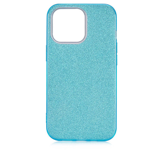 iPhone 13 Pro Kılıf Zore Shining Silikon - Mavi
