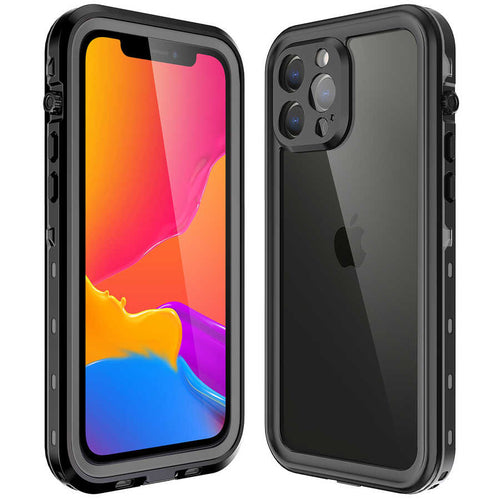 iPhone 13 Pro Max Kılıf 1-1 Su Geçirmez Kılıf - Siyah