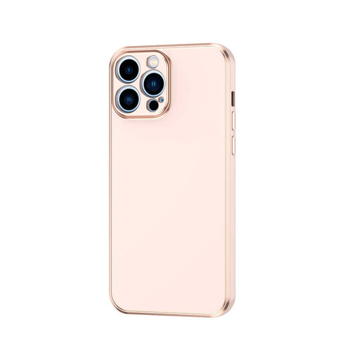 iPhone 13 Pro Max Kılıf Zore Bark Kılıf - Rose Gold