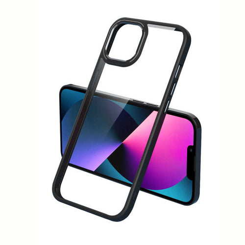 iPhone 13 Pro Max Kılıf Zore Krom Kılıf - Siyah