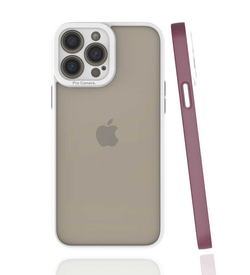 iPhone 13 Pro Max Kılıf Zore Mima Kılıf - Mürdüm