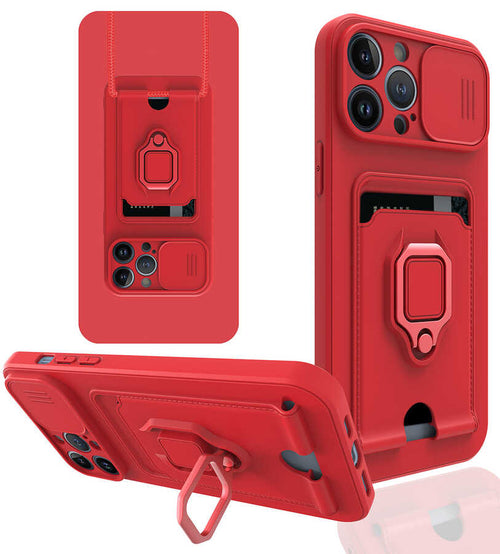iPhone 13 Pro Max Kılıf ​Zore Pelit Kılıf - Kırmızı