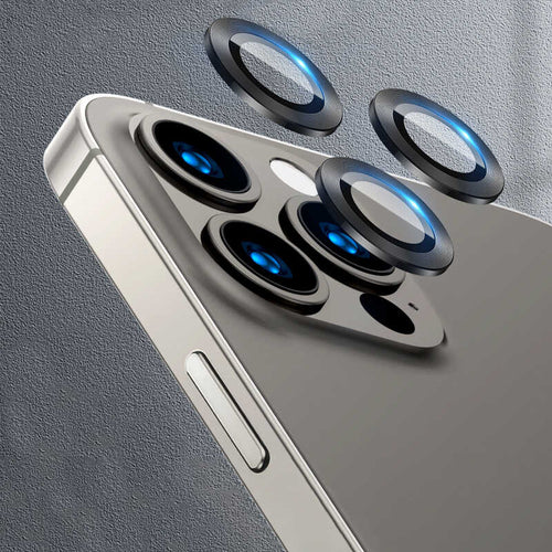 iPhone 13 Pro Max Zore CL-04 Kamera Lens Koruyucu - Siyah