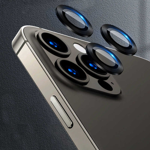iPhone 13 Pro Zore CL-07 Kamera Lens Koruyucu - Siyah