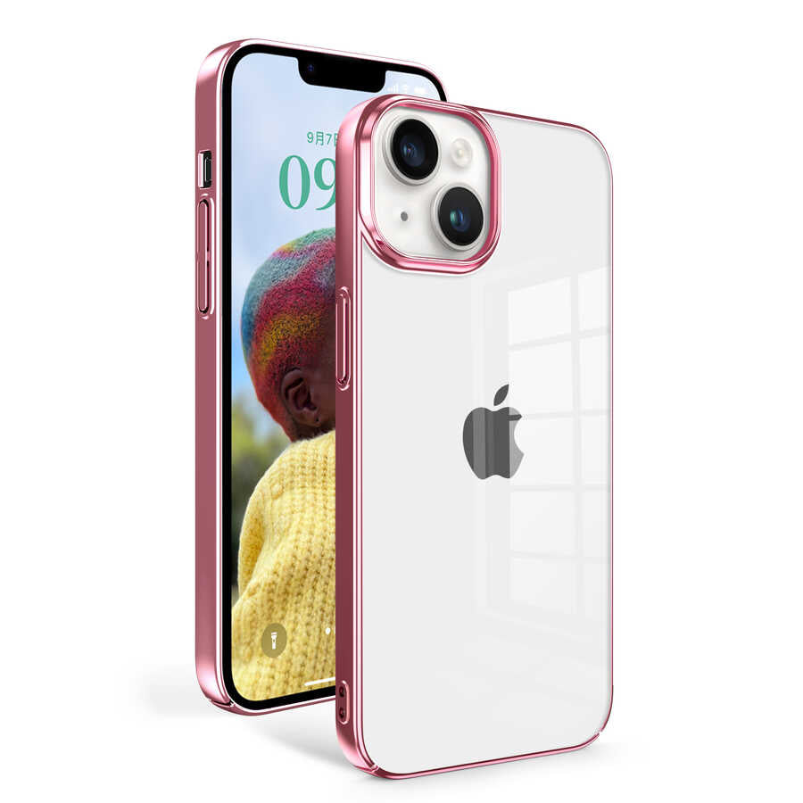 iPhone 14 Kılıf Zore Sun Kılıf - Rose Gold