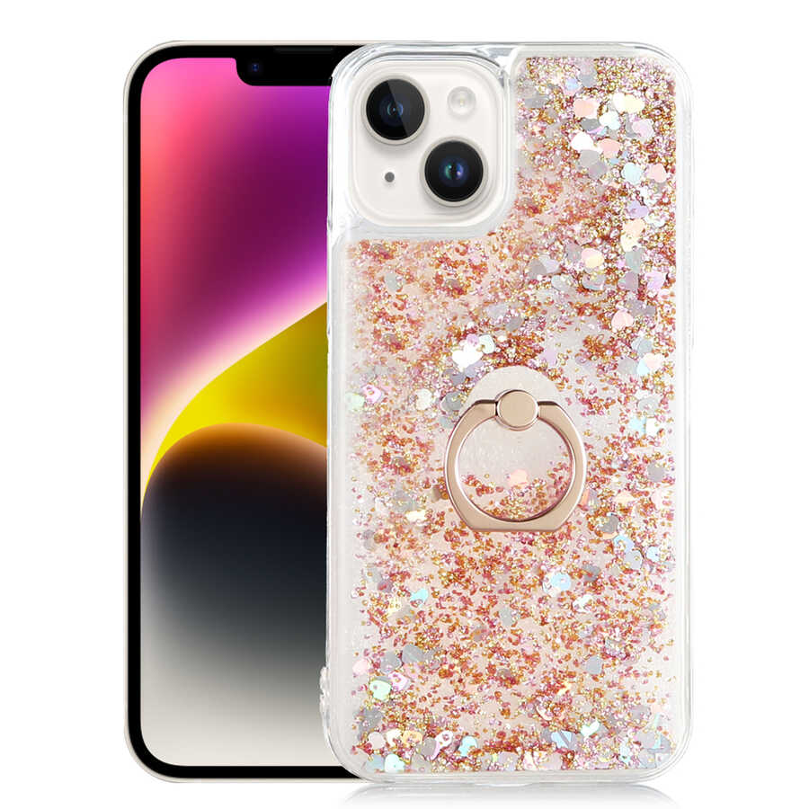 iPhone 14 Plus Kılıf Zore Milce Kılıf - Gold