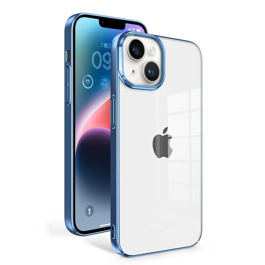 iPhone 14 Plus Kılıf Zore Sun Kılıf - Mavi Açık