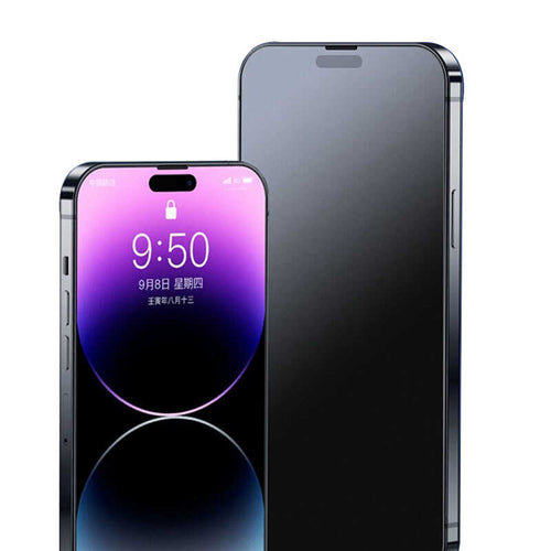 iPhone 14 Pro Davin Mat Seramik Ekran Koruyucu - Siyah